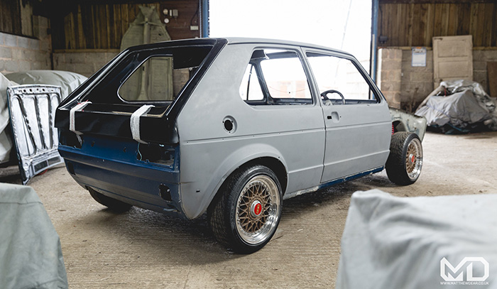 mk1 Golf R32 rear quarter